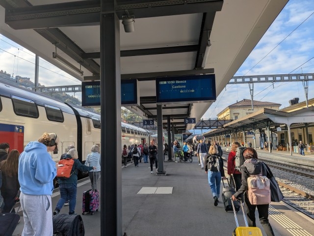 ベリンツォーナ到着