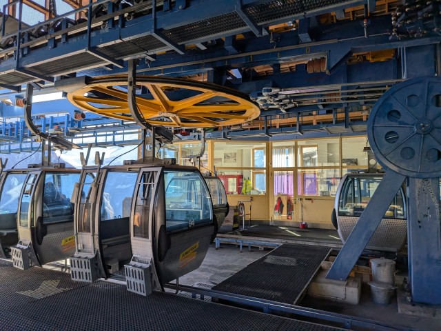 FirstbahnでFirstまで上がる