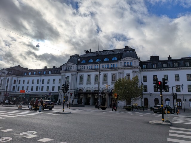 ストックホルム中央駅の外観